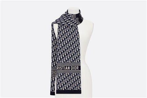 Dior knitwear scarf